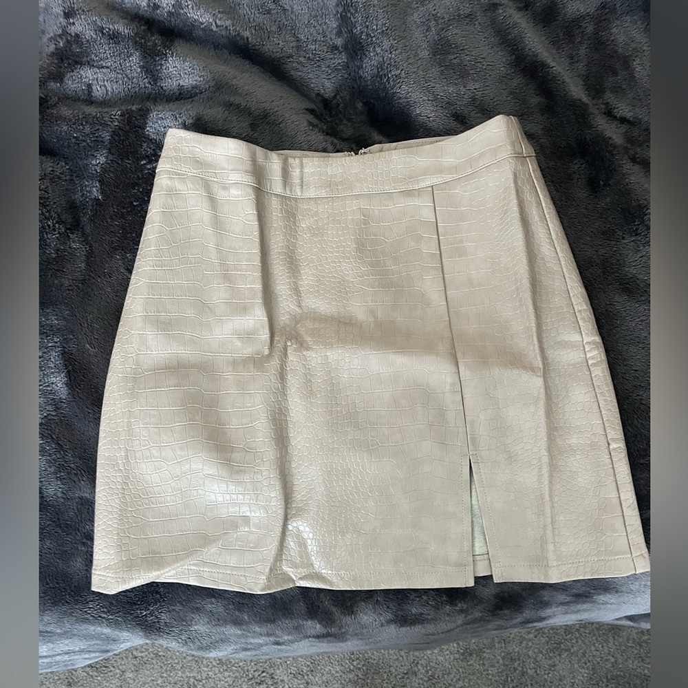 Leather Skirt